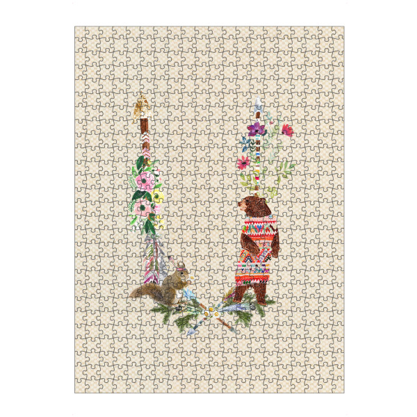 Puzzle Ravensburger "Buchstabe U" artboxONE - Für Kinder,Buchstaben,Buchstaben / U