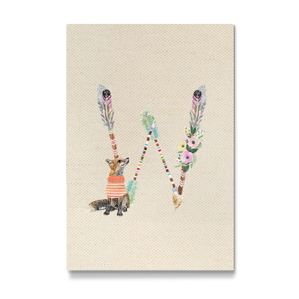 Galerie-Print "Buchstabe W" 30x20 cm artboxONE