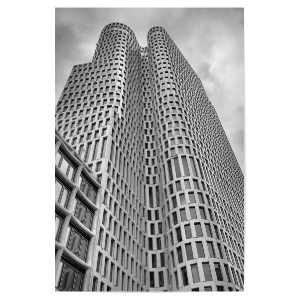 Poster 30x20 cm "Upper West Tower" artboxONE - Schwarzweiß,Architektur