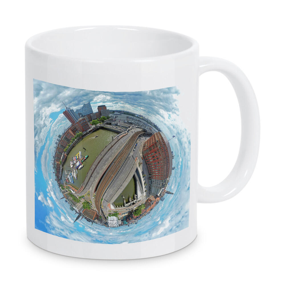 Tasse "Hamburg - Binnenhafenbrücke" artboxONE - Städte,Städte / Hamburg,Reise,Architektur,Reise / Länder