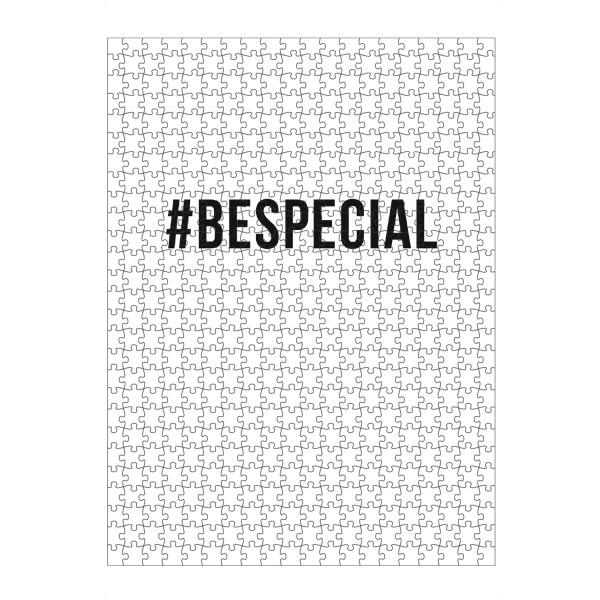 artboxONE Puzzle "#Bespecial" artboxONE - Tiere - Bespecial,Sei besonders,Cool,Einzig,Sprüche - Bild Bespecial