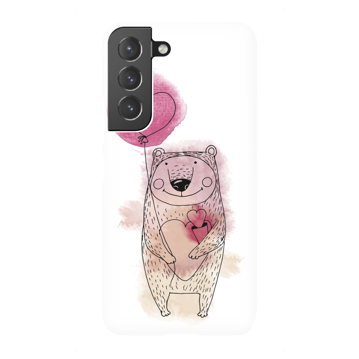 Samsung Galaxy "Valentines Bear" Premium-Case Handyhülle artboxONE