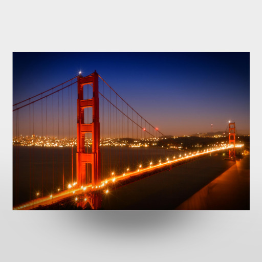 Golden Gate Bridge am Abend Golden Gate Bridge am Abend