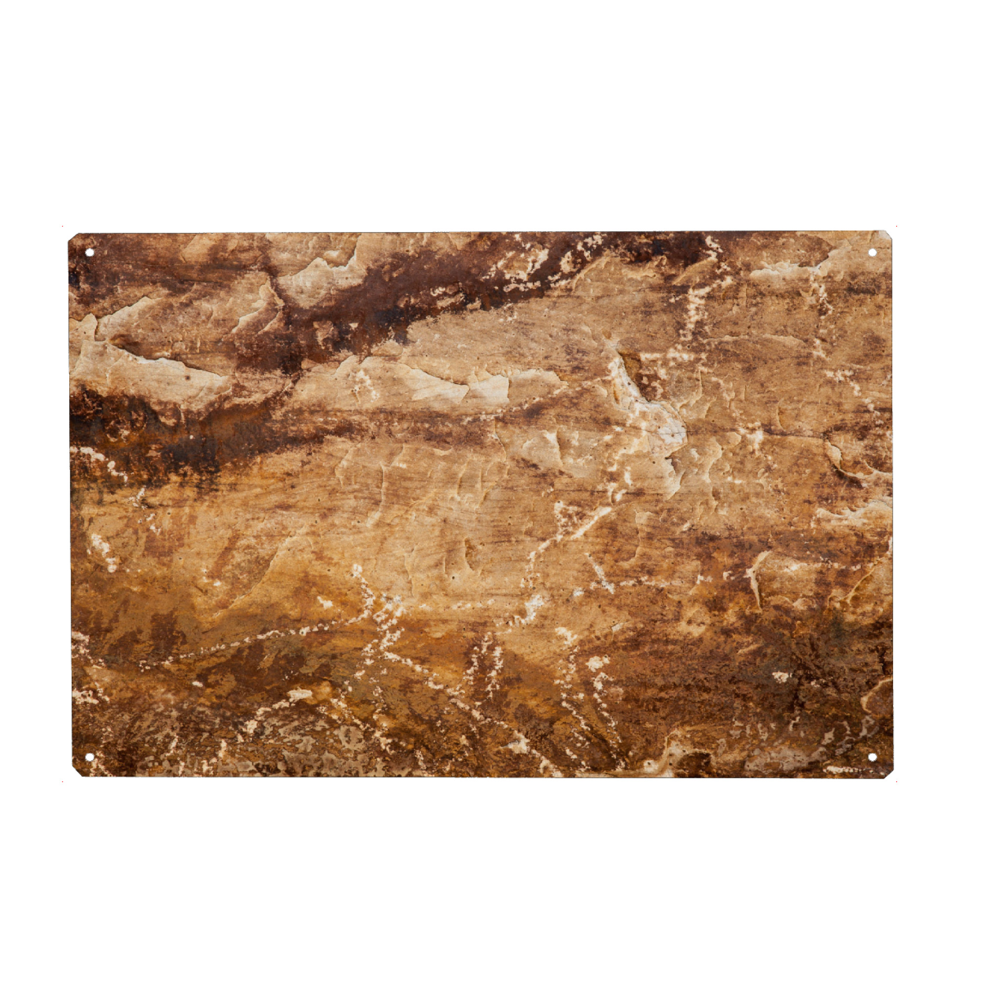 Holzbild "Sandstein" artboxONE - Natur - Stein,Fels,Sandstein,Sedimentstein,Muster,Interessant,Beige