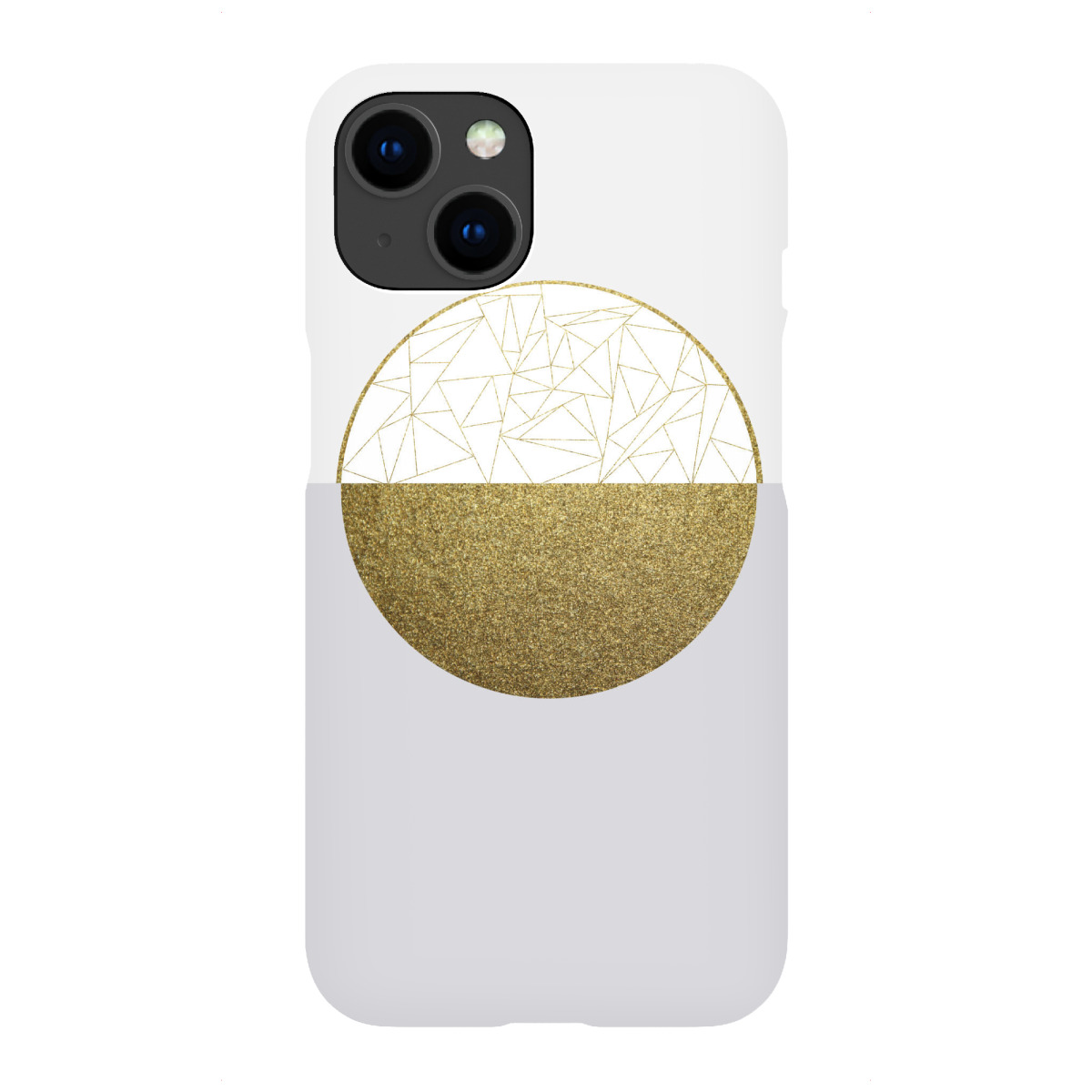 iPhone "Geometric moon I" Premium-Case Handyhülle artboxONE