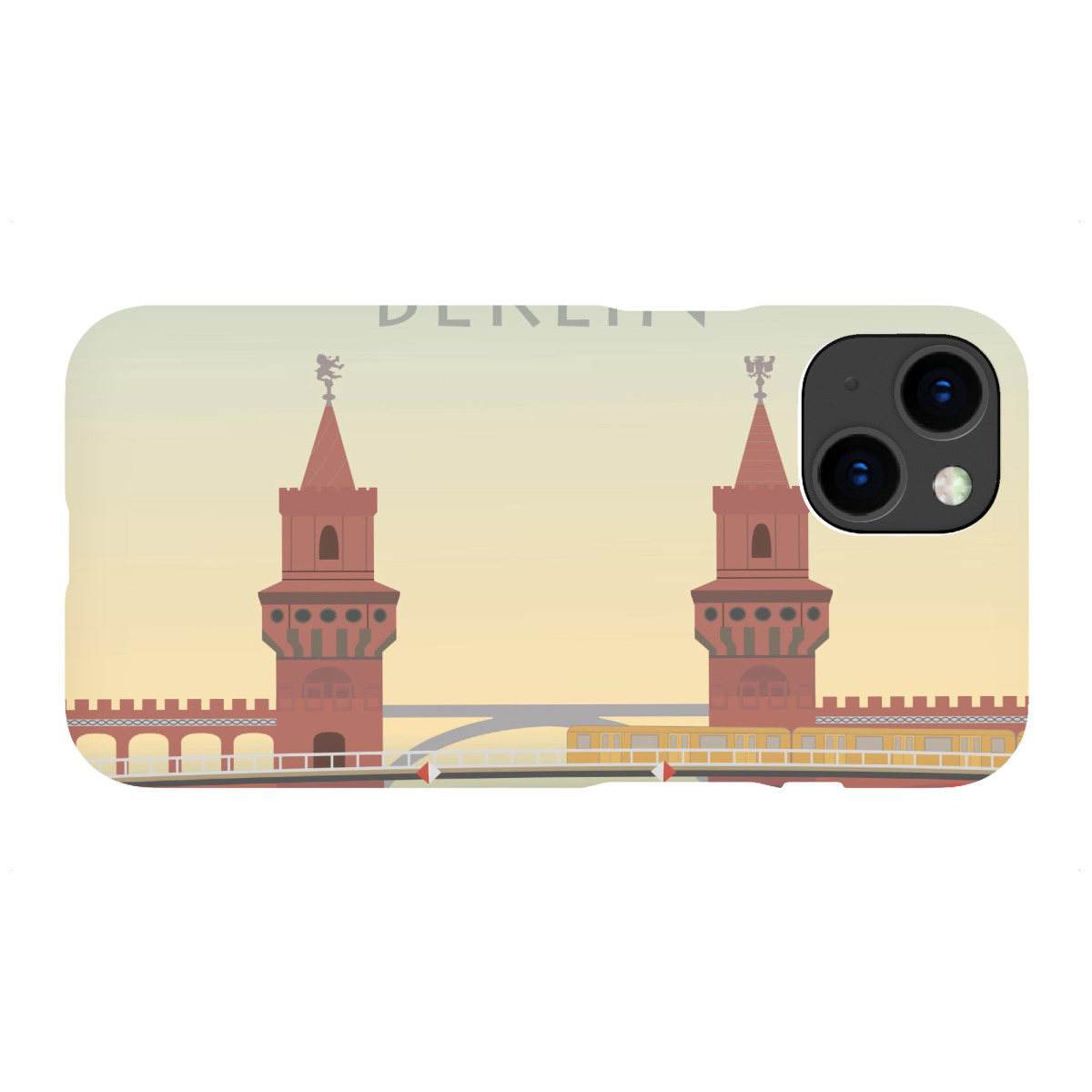 "Oberbaum Brücke"für iPhone - Premium-Case Handyhülle artboxONE
