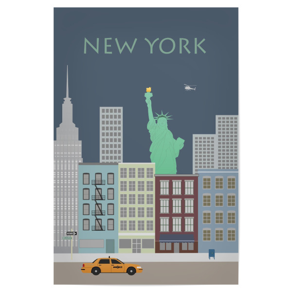 Poster 30x20 cm "New York 7" artboxONE - Städte / New York