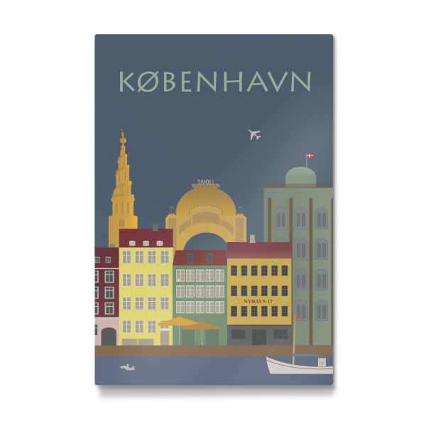 Galerie-Print "Kopenhagen" 30x20 cm artboxONE