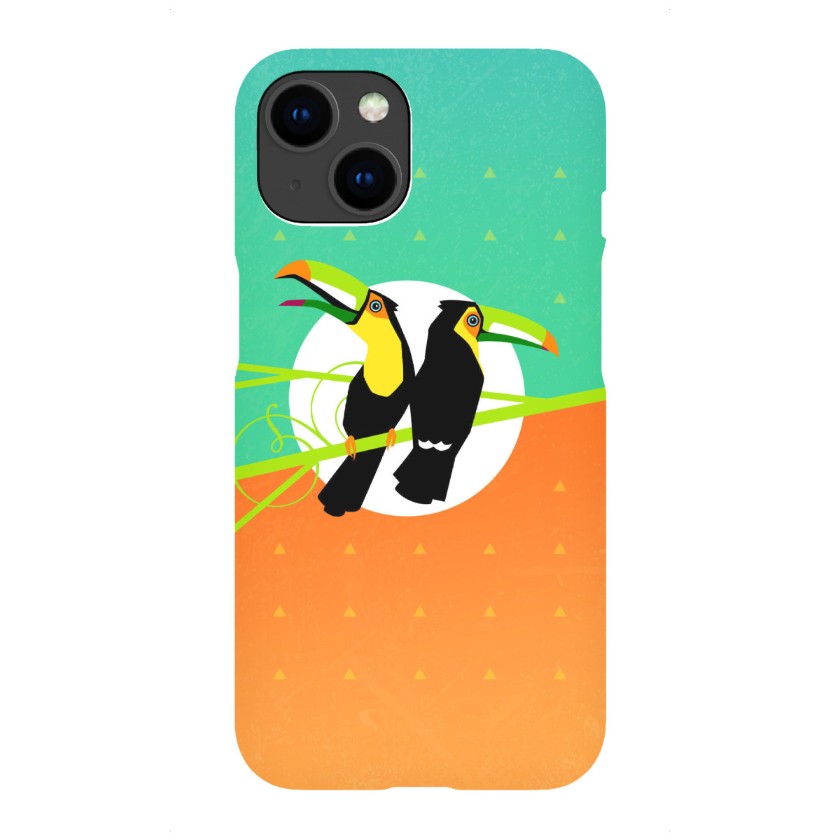 iPhone "Tropical Toucans" Premium-Case Handyhülle artboxONE