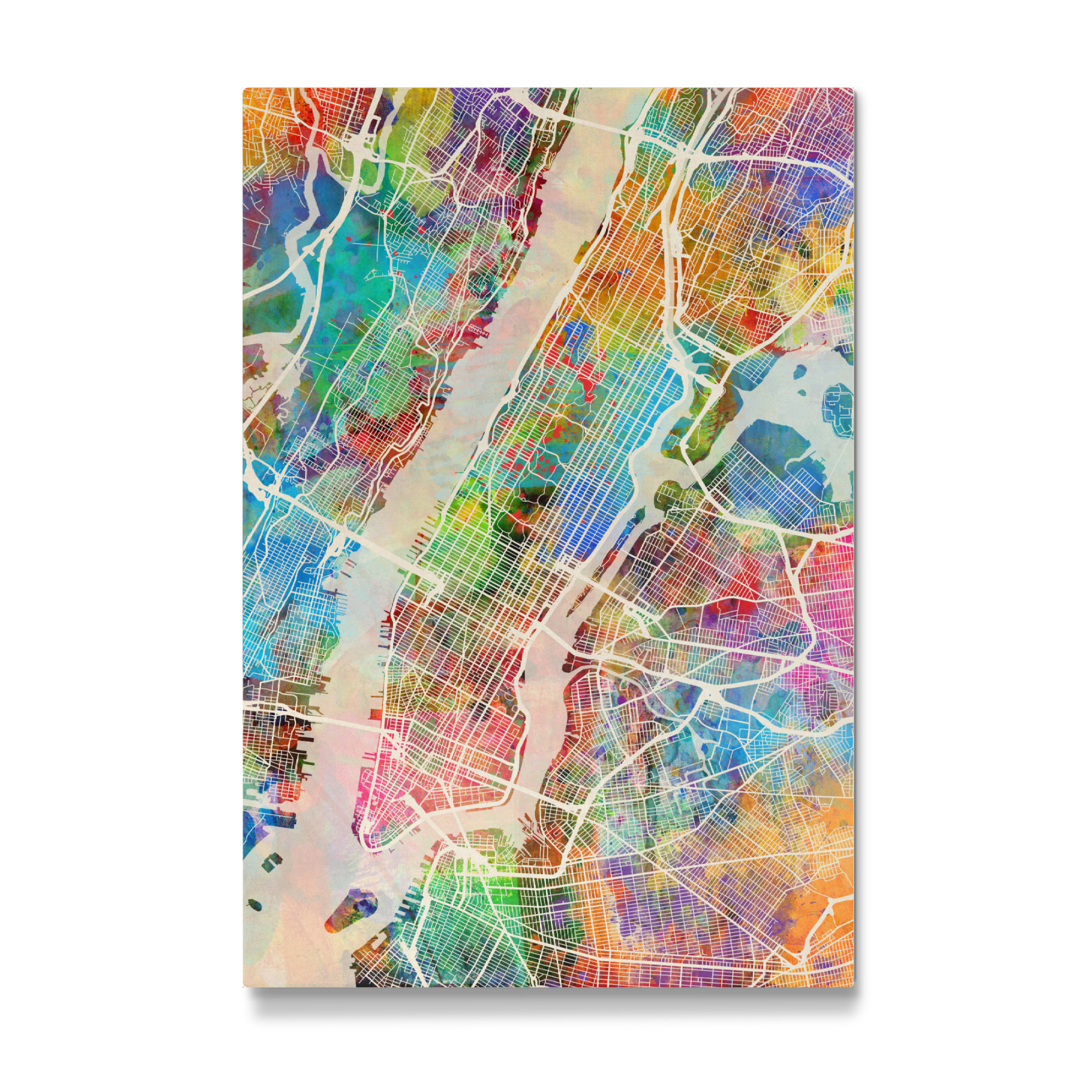 Galerie-Print "New York City Street Map 3" 30x20 cm artboxONE