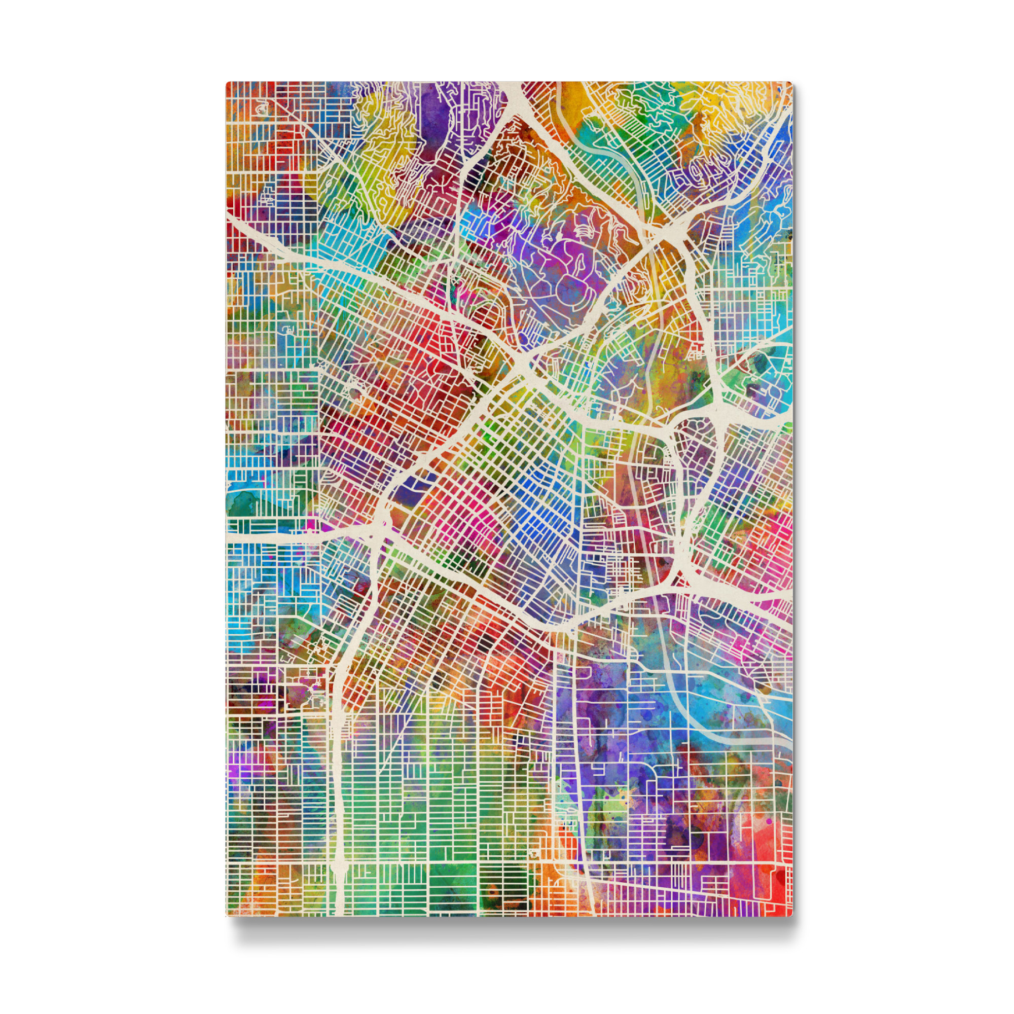 Galerie-Print "Los Angeles City Street Map 3" 30x20 cm artboxONE