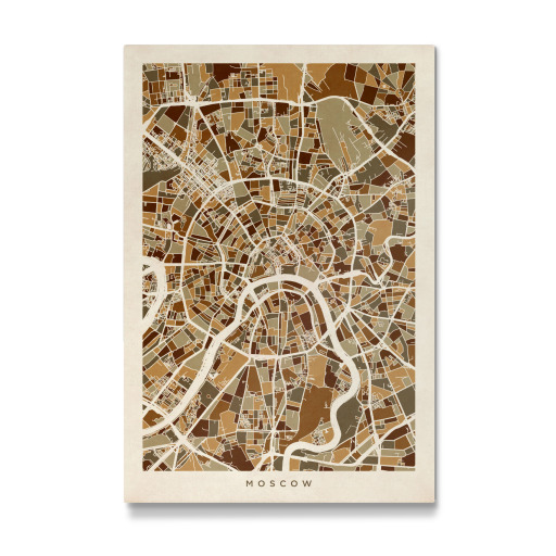 Moscow City Street Map