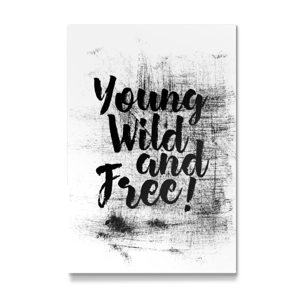 Galerie-Print "Young, wild & free!" 30x20 cm artboxONE