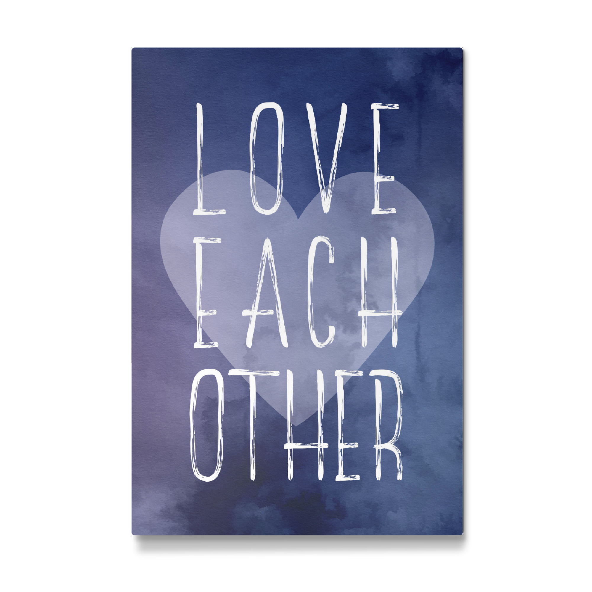 Galerie-Print "Love each other!" 75x50 cm artboxONE