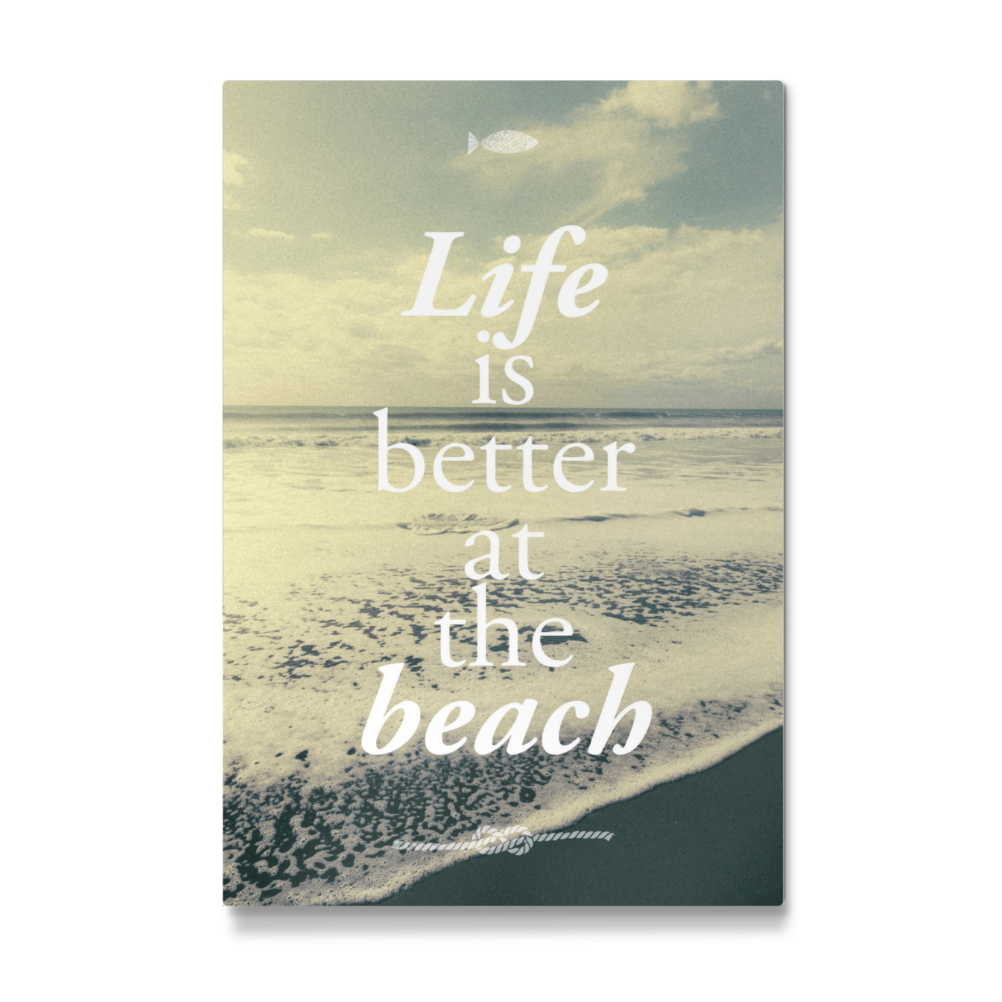 Galerie-Print "Life is better at the beach" 30x20 cm artboxONE