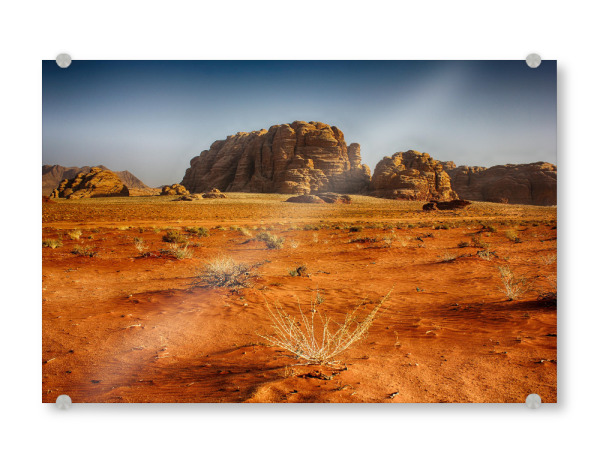 Acrylglasbild "Desert in Jordan" artboxONE - Natur,Reise,Reise / Asien