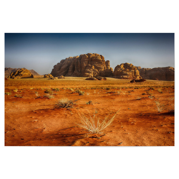 Poster 30x20 cm "Desert in Jordan" artboxONE - Natur,Reise,Reise / Asien