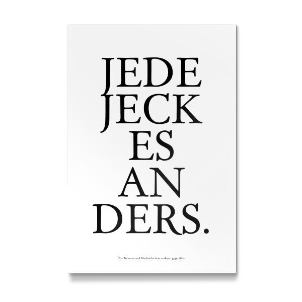 Galerie-Print "Kölsches Grundgesetz" 30x20 cm artboxONE