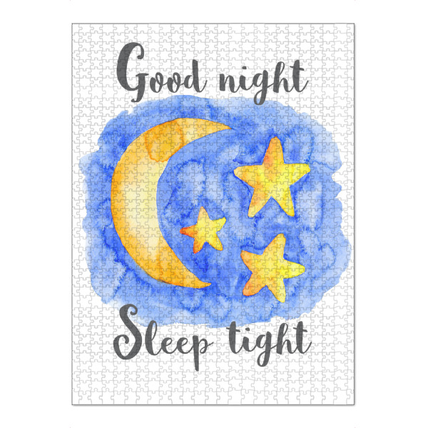 Puzzle Ravensburger "Good Night Sleep Tight" artboxONE - Für Kinder,Schwarzweiß