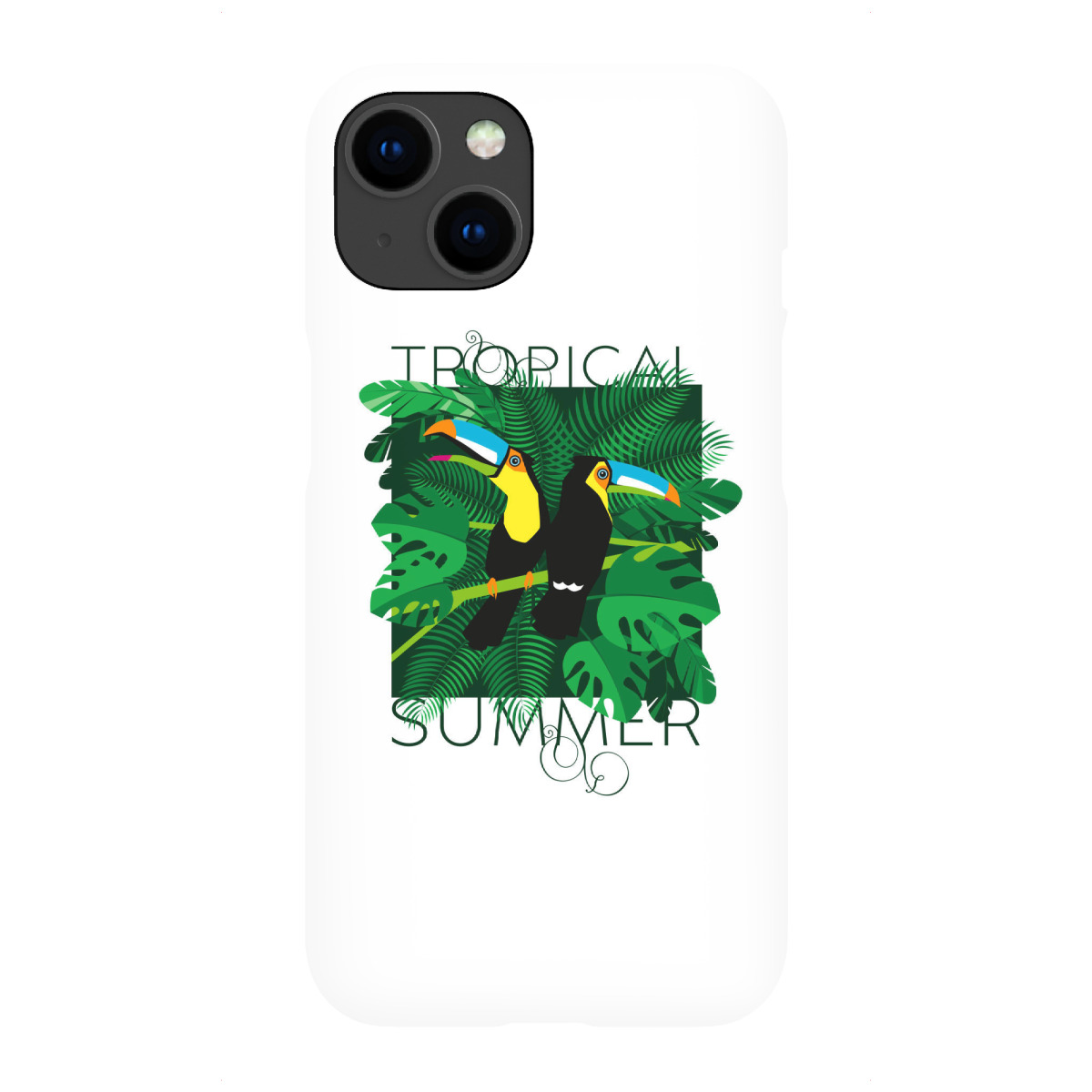 "Tropical Summer"für iPhone - Premium-Case Handyhülle artboxONE