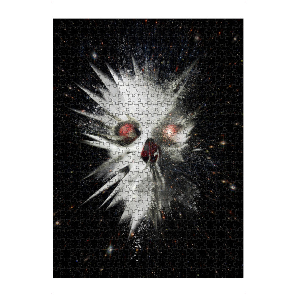 Puzzle Ravensburger "Big Bang" artboxONE - Abstrakt - Big bang,Skull,Art,Design,Illustration,Totenkopf,Urknall,Rock and roll - Bild Big Bang
