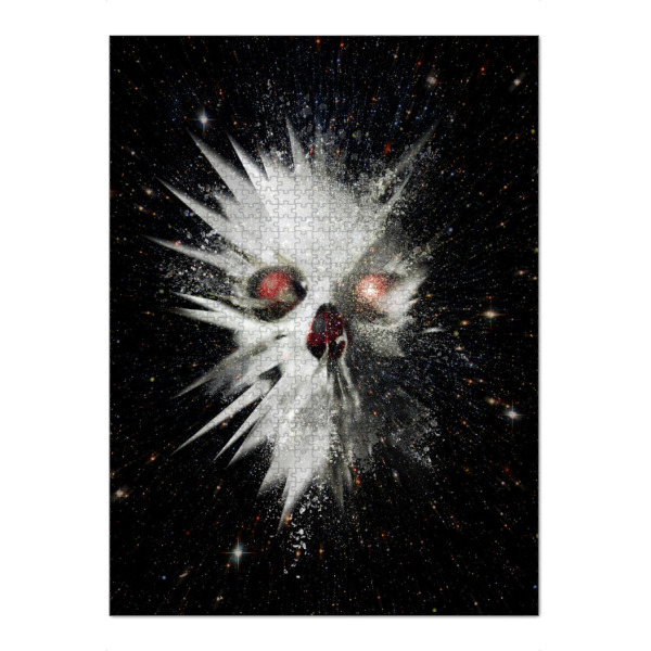 Puzzle Ravensburger "Big Bang" artboxONE - Abstrakt - Big bang,Skull,Art,Design,Illustration,Totenkopf,Urknall,Rock and roll - Bild Big Bang