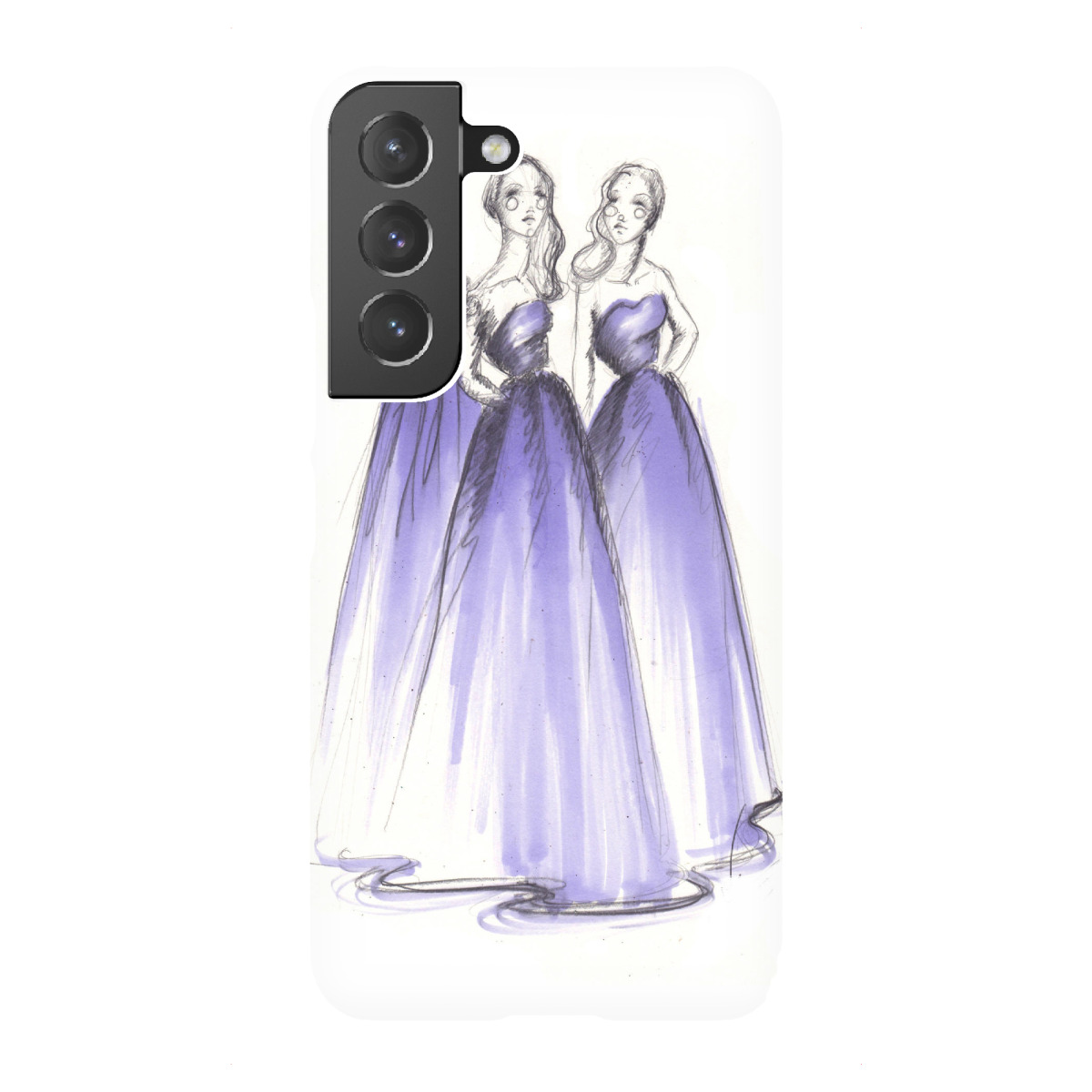 Samsung Galaxy "Levander gowns" Premium-Case Handyhülle artboxONE