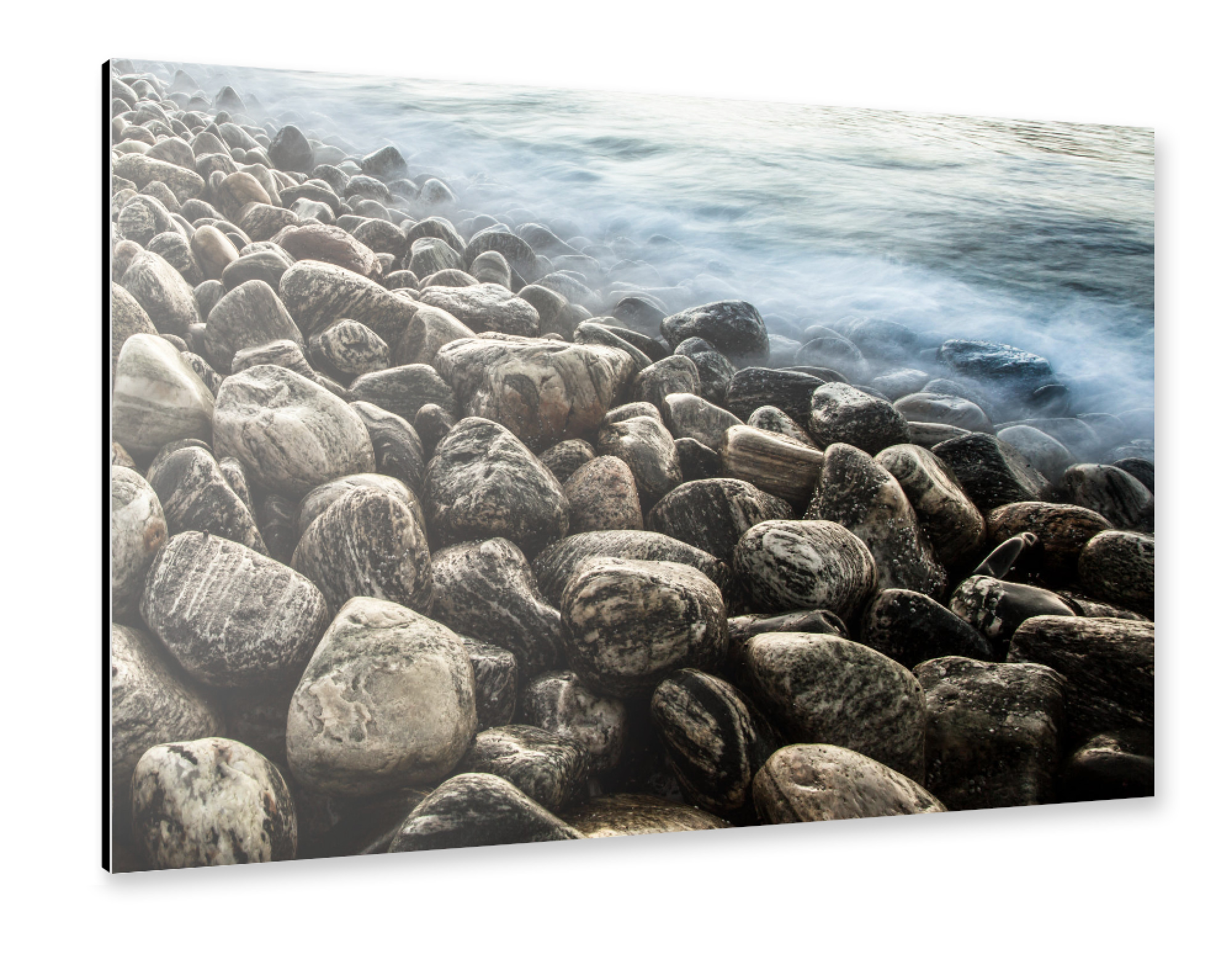 Alu-Dibond "Steine IV" 30x20 cm artboxONE