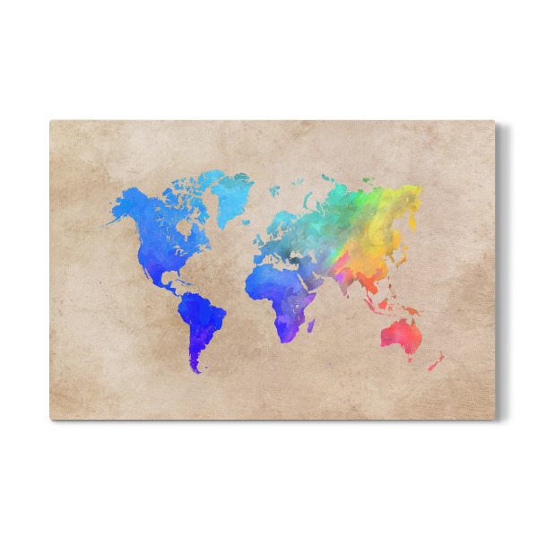 Galerie-Print "World map niagara" 30x20 cm artboxONE