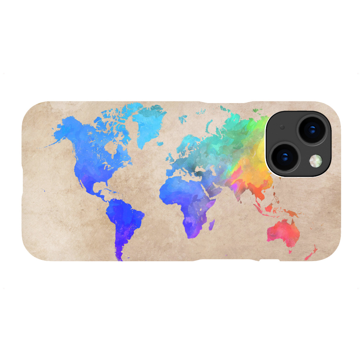 "World map niagara"für iPhone - Premium-Case Handyhülle artboxONE
