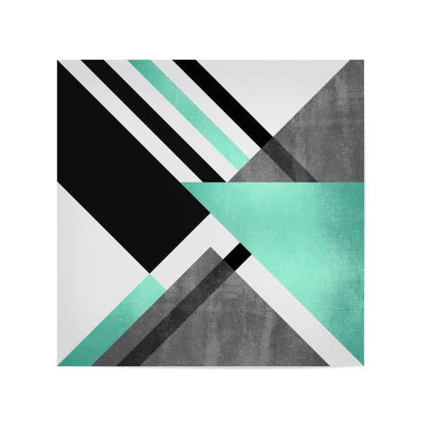 Poster 20x20 cm "Foldings 1" artboxONE - Abstrakt,Geometrie