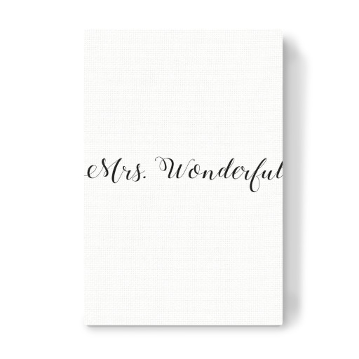 Mrs. Wonderful