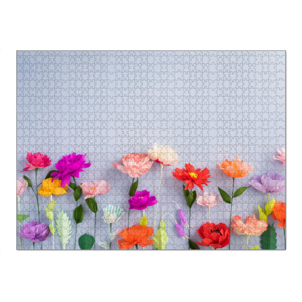 Puzzle Ravensburger "Handmade paper flowers 2" artboxONE - Floral