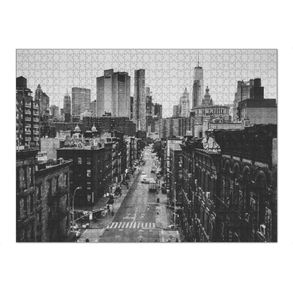Puzzle Ravensburger "NEW YORK CITY 4" artboxONE - Städte,Städte / New York,Reise,Film,Menschen,Schwarzweiß,Reise / Länder