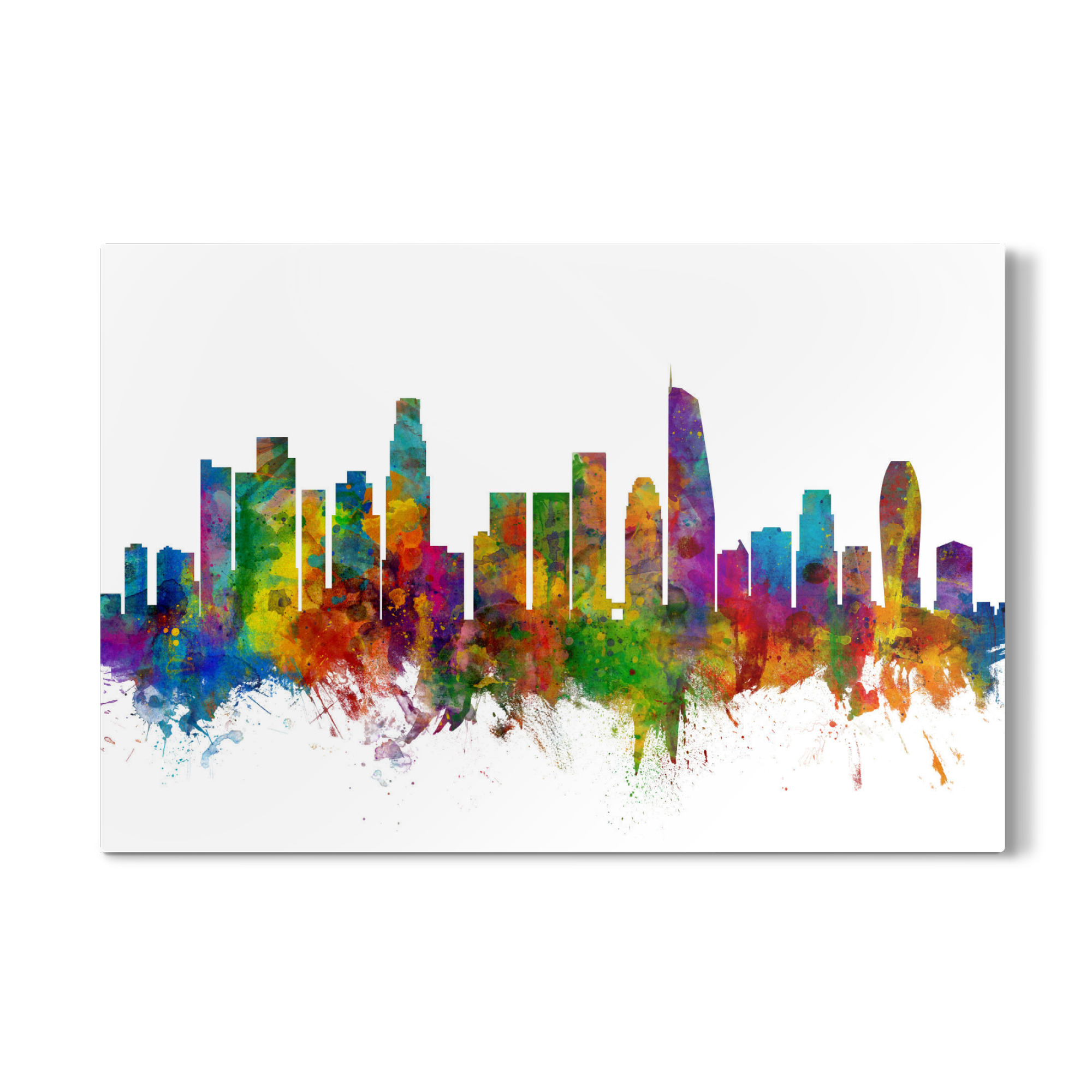 Galerie-Print "Los Angeles California Skyline" 75x50 cm artboxONE
