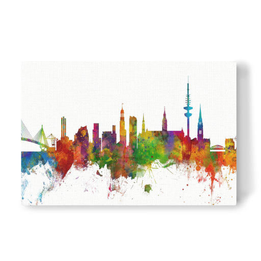 Hamburg Germany Skyline