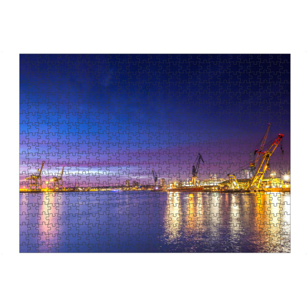 Puzzle Ravensburger "Hamburger Hafen XIII" artboxONE - Städte,Städte / Hamburg,Architektur