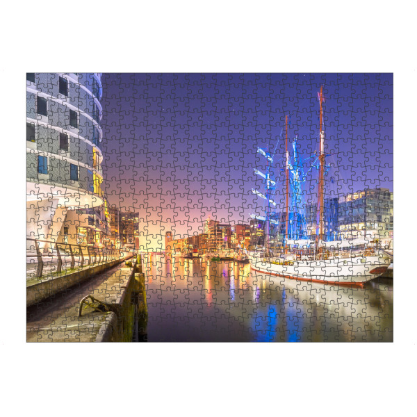 Puzzle Ravensburger "Sandtorhafen II" artboxONE - Städte,Städte / Hamburg,Architektur