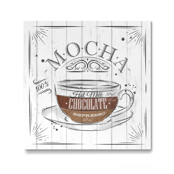 Galerie-Print "Mokka" 30x30 cm artboxONE