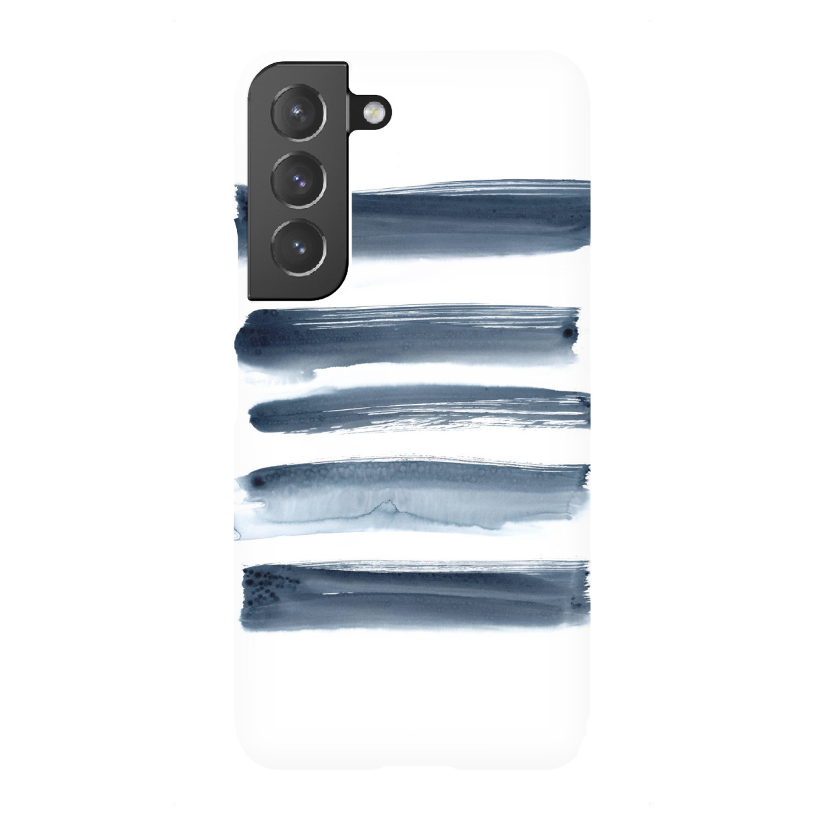 Samsung Galaxy "Indigo Brushstrokes" Premium-Case Handyhülle artboxONE