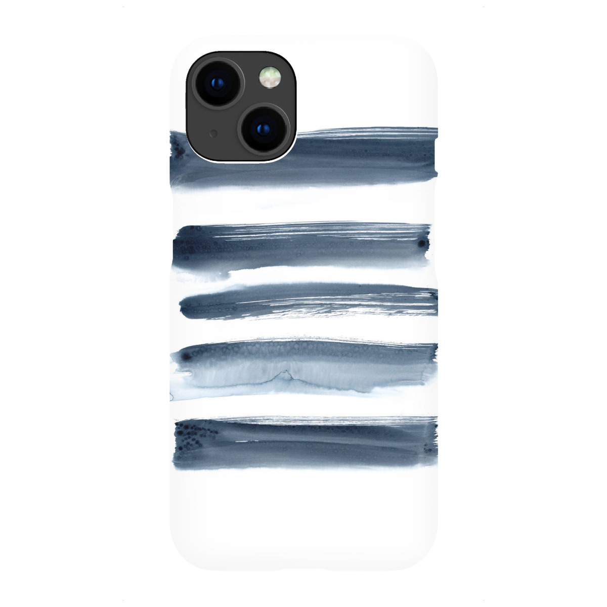 "Indigo Brushstrokes"für iPhone - Premium-Case Handyhülle artboxONE