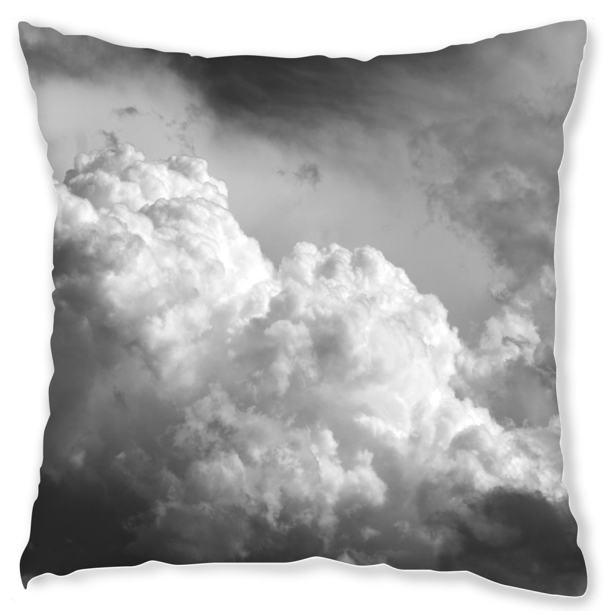 Design-Kissen "Black and White Cloud photo" artboxONE - Natur,Schwarzweiߟ