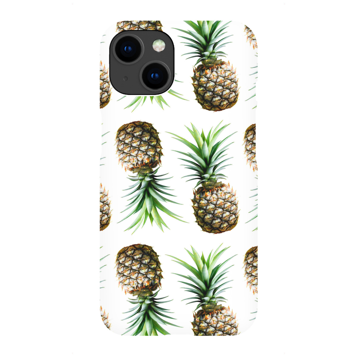 "Pineapple Pattern"für iPhone - Premium-Case Handyhülle artboxONE