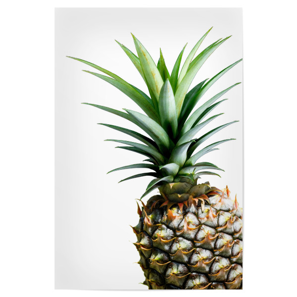 Poster "Pineapple Colour" artboxONE - Natur,Floral - Tropisch,Ananas,Natur,Obst,Ananas,Frucht,Gesund,Gesund,Vegan,Obst