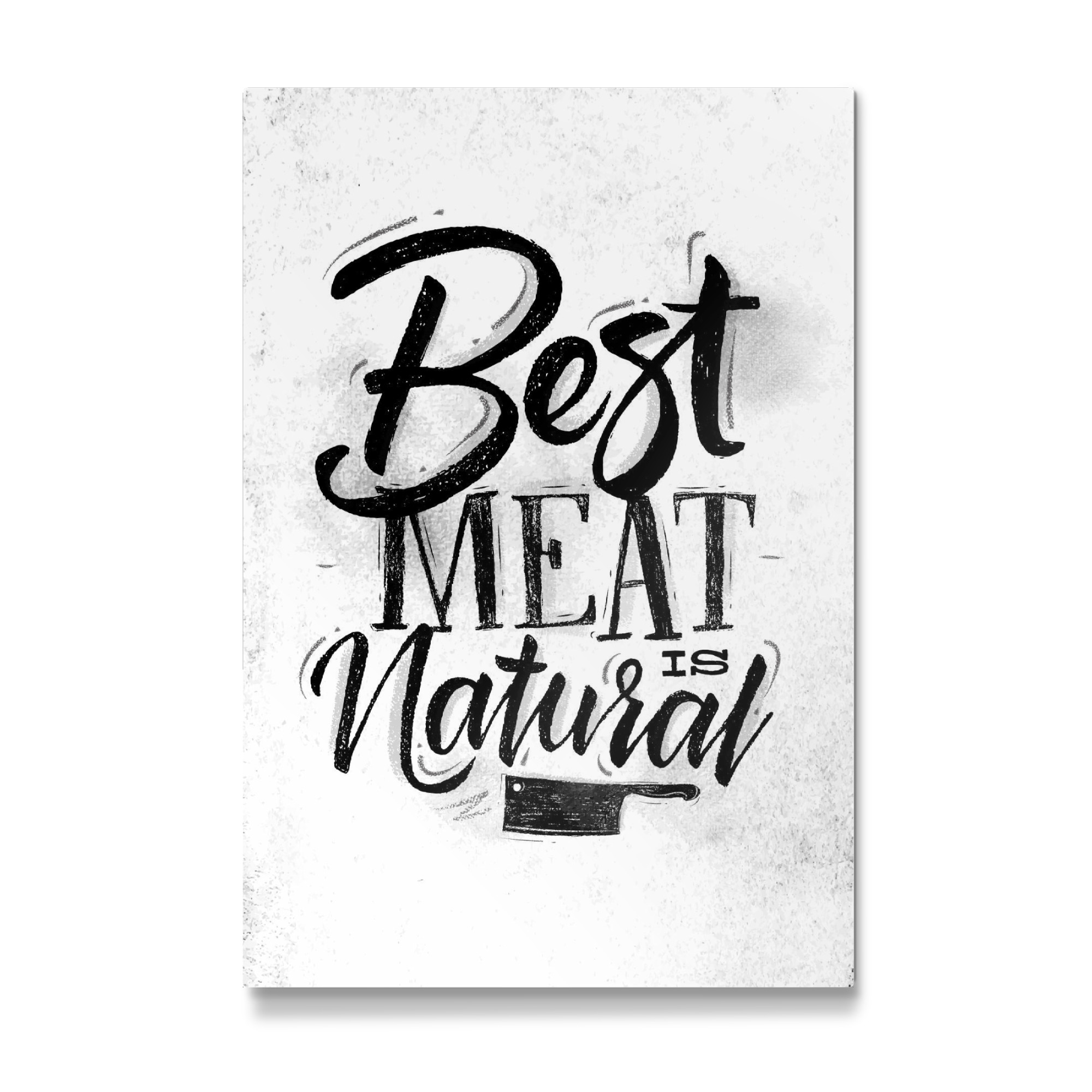Galerie-Print "Best Meat is natural" 30x20 cm artboxONE