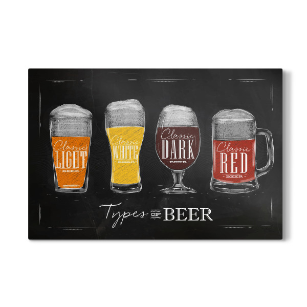 Galerie-Print "Bier Glas" 30x20 cm artboxONE