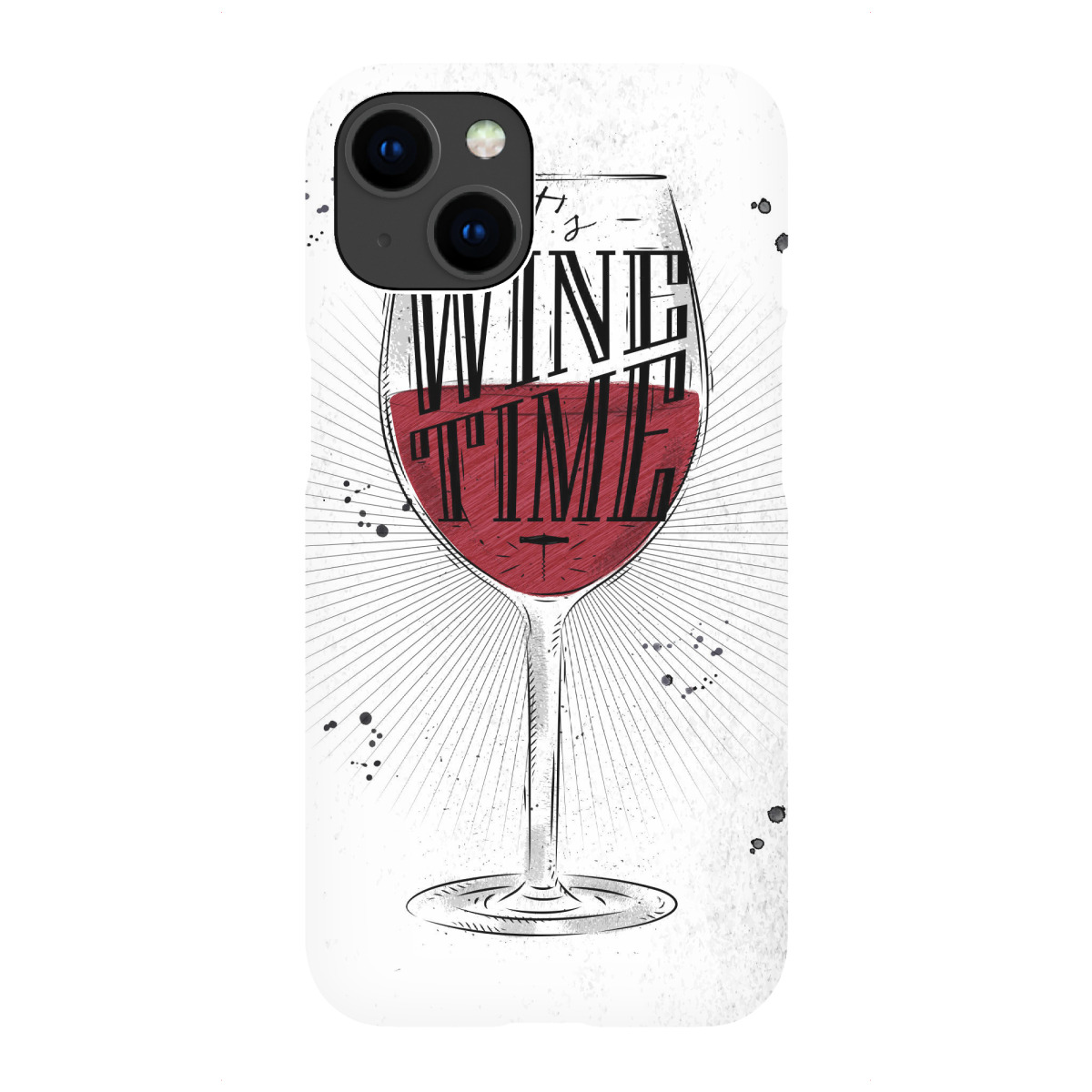 iPhone "Wein Glas" Premium-Case Handyhülle artboxONE