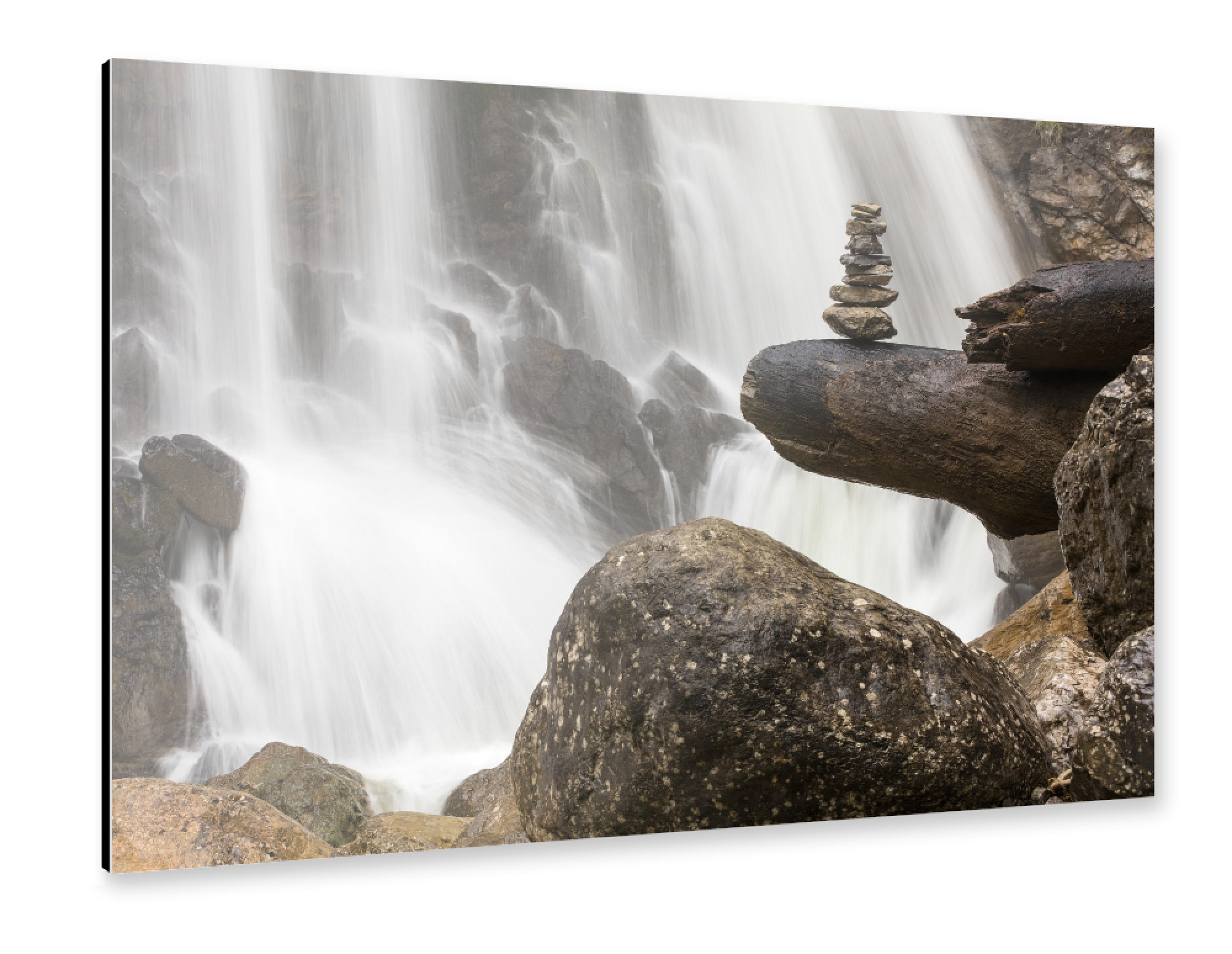 Alu-Dibond "Stoamandl in der Kuhflucht" 75x50 cm artboxONE