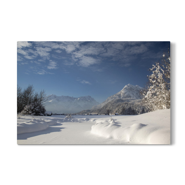 Galerie-Print "Zugspitzblick im Winter" 30x20 cm artboxONE