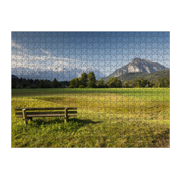 Puzzle Ravensburger "Farchanter Zugspitzblick" artboxONE - Natur